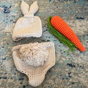 Easter prop baby bunny outfit